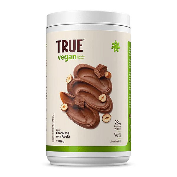 True Vegan Chocolate com Avelã 837g