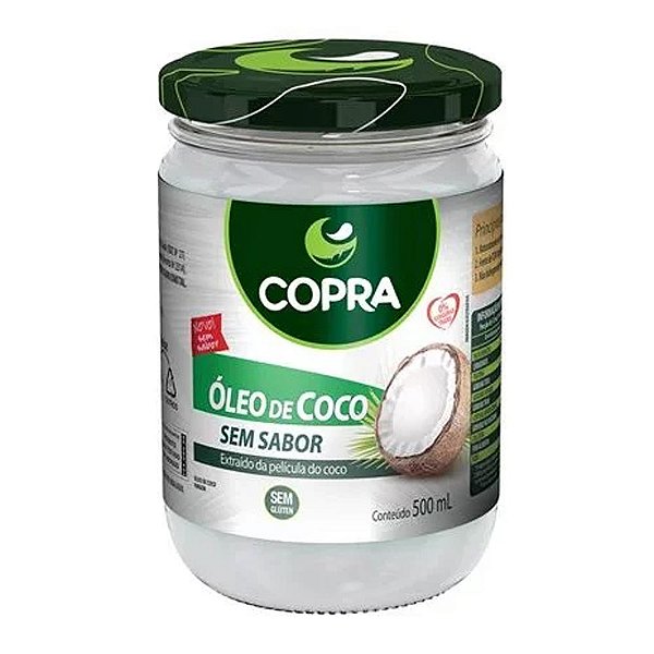 Óleo De Coco Sem Sabor Copra 500ml