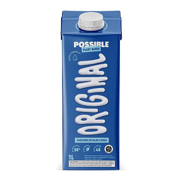 Bebida Vegetal Possible Original 1L