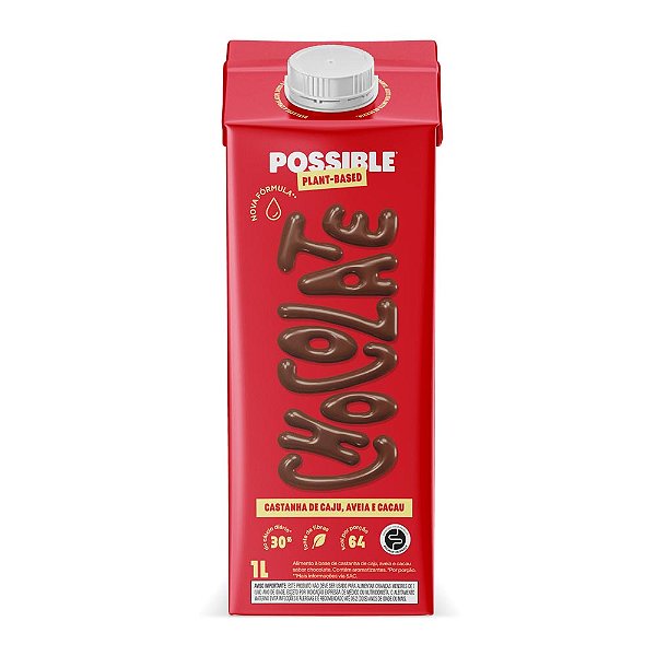 Bebida Vegetal Chocolate Possible 1L