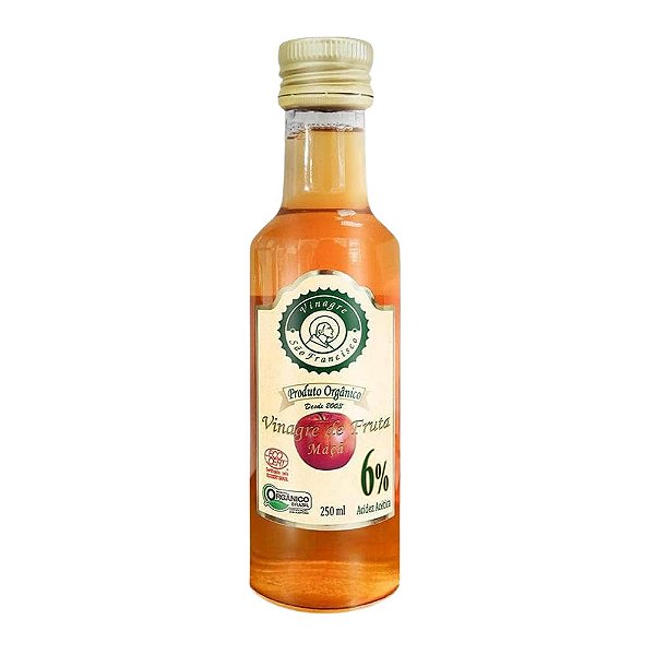 Vinagre De Maçã Orgânico 6% São Francisco 250ml