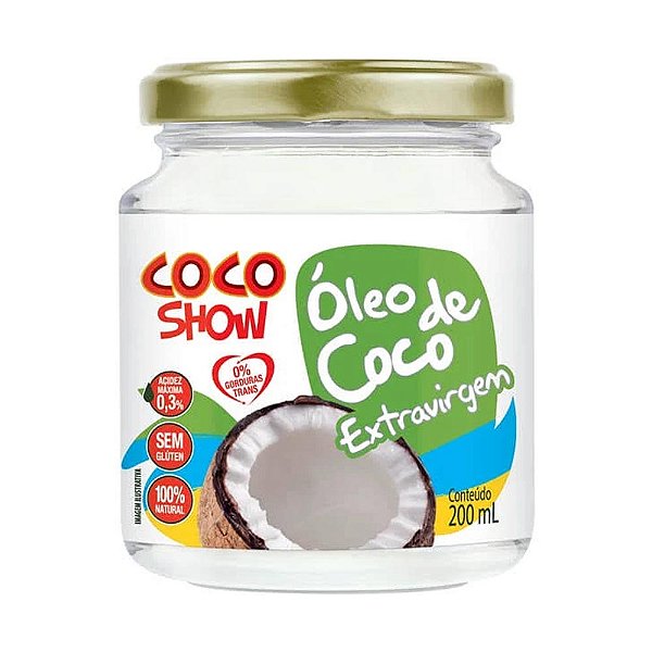 Óleo De Coco Extravirgem Coco Show 200ml