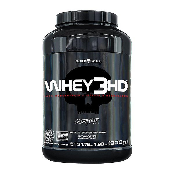 Whey 3HD Chocolate Black Skull 900g