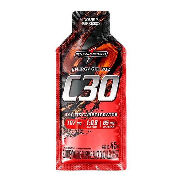 Energy Gel VO2 C30 Double Espresso Integralmedica 45g