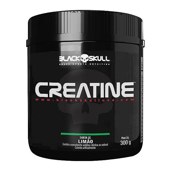 Creatina Limão Black Skull 300g