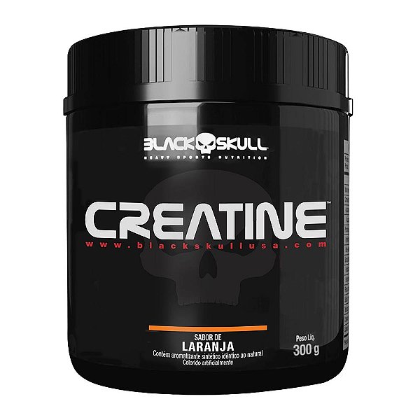 Creatina Laranja Black Skull 300g