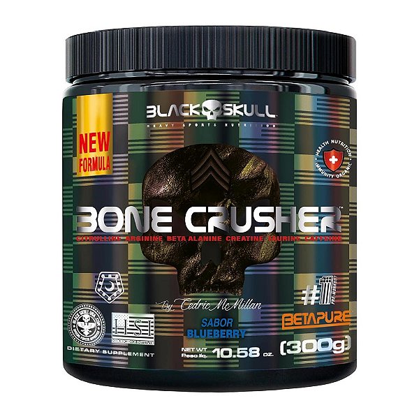 Bone Crusher Blueberry Black Skull 300g