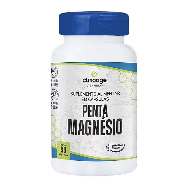 Penta Magnésio Clinoage 90 Cápsulas