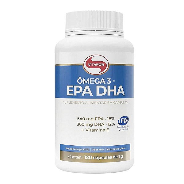 Ômega 3 Epa Dha Vitafor 120 Cápsulas