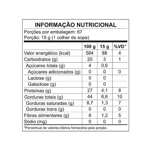Pasta De Amendoim Crocante Power One 1kg Pacote 1Kg