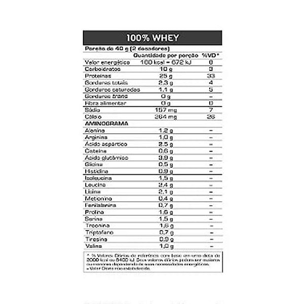 Whey 100% Morango Max Titanium 900g Unidade