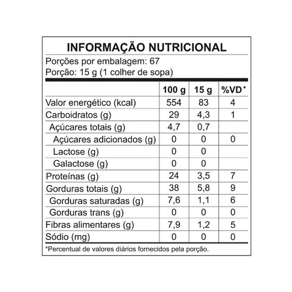 Pasta De Amendoim Sabor Chocolate Com Avelã Power One 1kg Pacote 1Kg