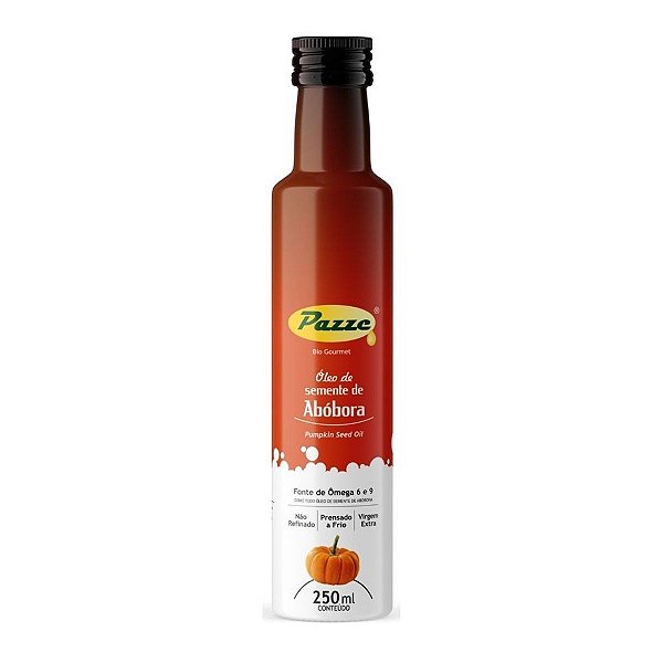 Óleo De Semente Abóbora Extra Virgem Pazze 250ml Pacote 1Kg