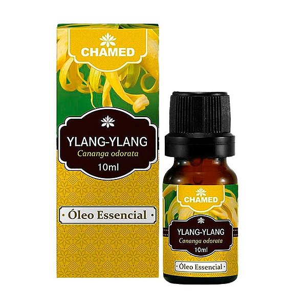 Óleo Essencial Ylang Ylang Chamed 10ml Pacote 1Kg