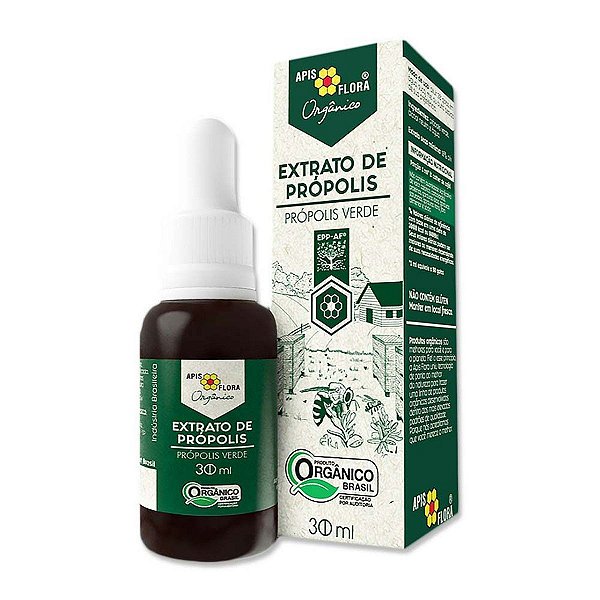 Extrato De Própolis Verde Orgânico Apis Flora 30ml Unidade