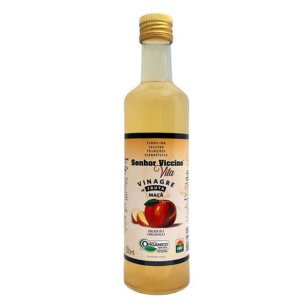 Vinagre De Maçã Organico Sr Viccino 500ml