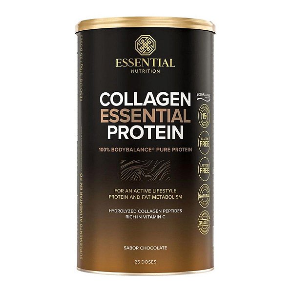 Collagen Essential Protein Chocolate Essential Nutrition 510g