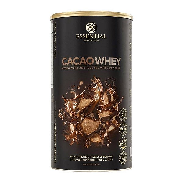 Cacao Whey Essential Nutrition 840g