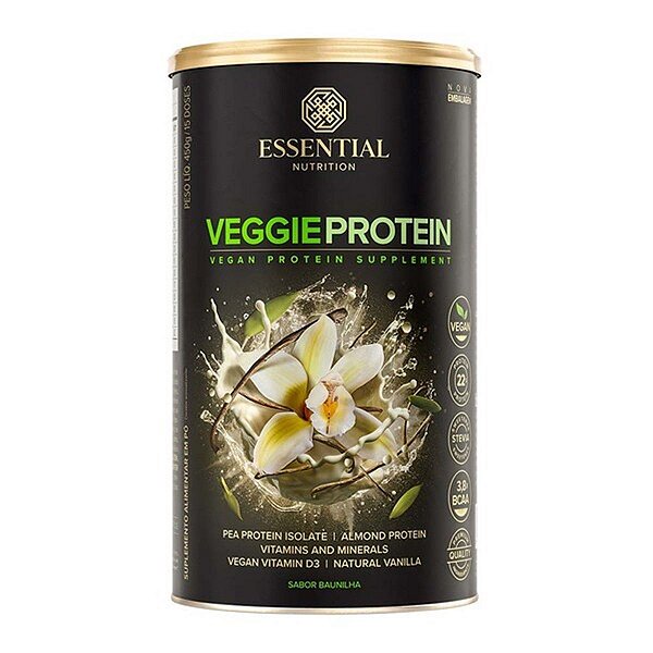 Veggie Vanilla Essential Nutrition 450g
