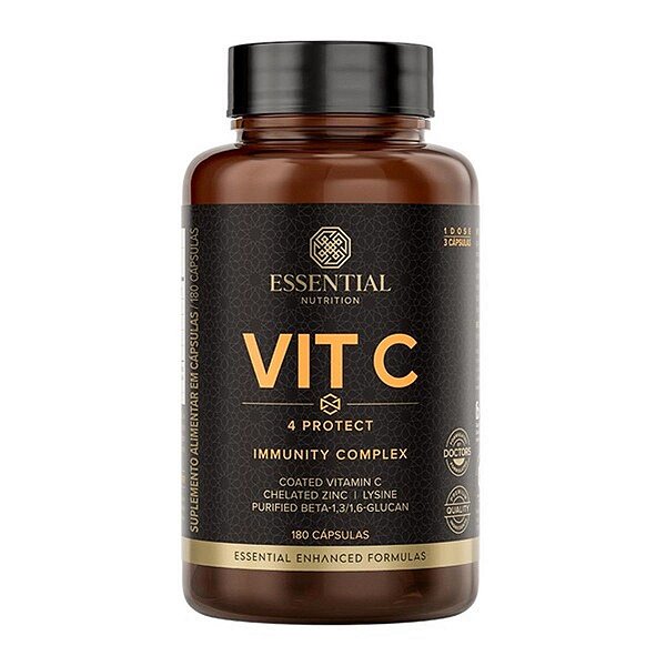 Vit C 4 Protect Essential Nutrition 180 Cápsulas