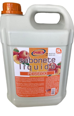 Sabonete Líquido Pêssego 05 L Sparklin