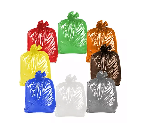 Sacos Para Lixo Azul 60 Litros 100 Unidades