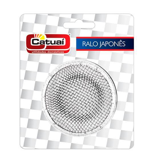 Ralo Japonês Galvanizado Pequeno para Pia