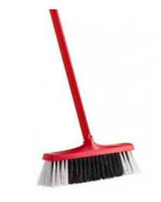 Vassoura de Pelo Sintético 30Cm com Cabo