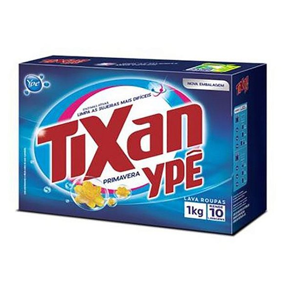 Sabão Tixan em Pó Primavera 1Kg