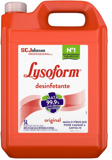 Desinfetante  Lysoform Suave 5 Litros