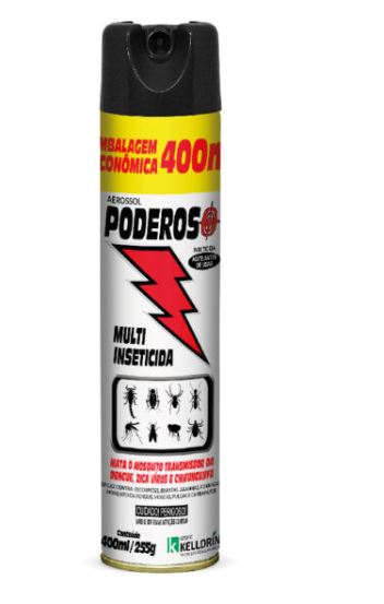 Poderoso Multi Inseticida Aerosol 400mL