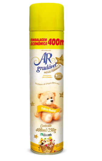 Odorizador Talco Ar Agradavel 400mL