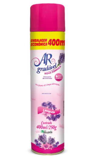 Odorizador Lavanda Ar Agradavel 400ml