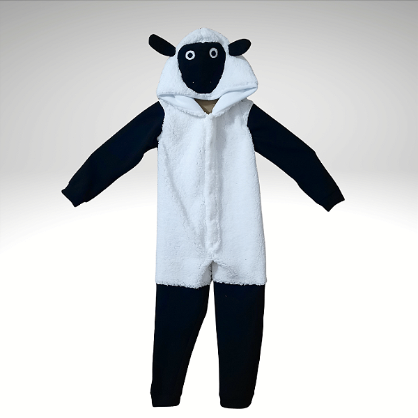 Kigurumi Pijama Macacão - Ovelha