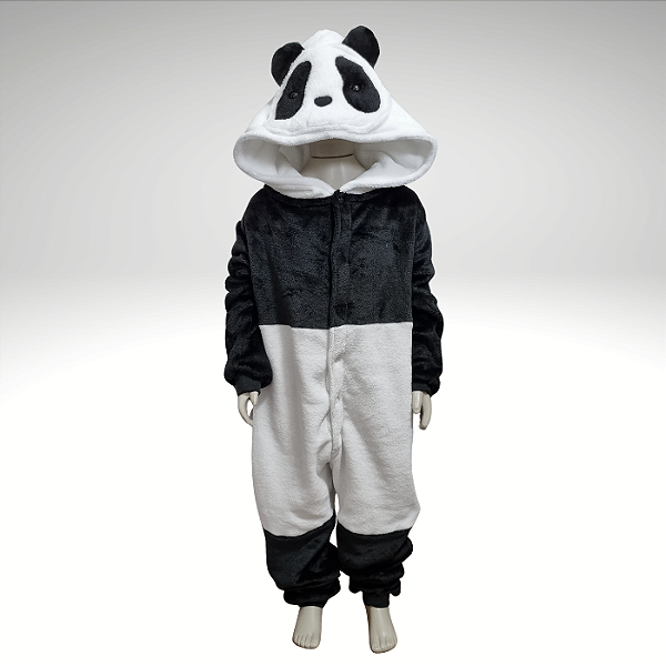Kigurumi Pijama Macacão - Panda