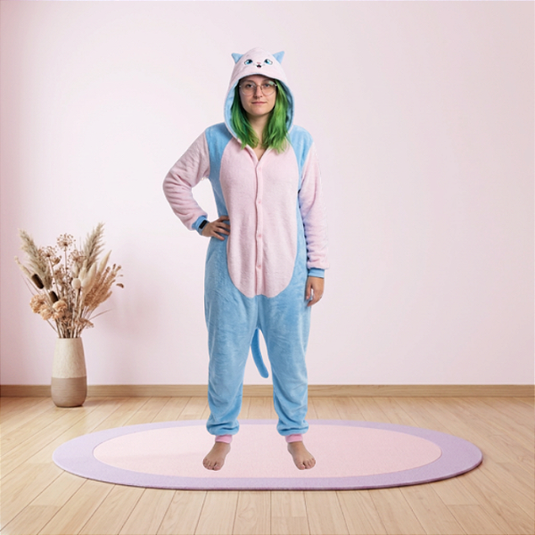 Kigurumi Pijama Macacão - Gato