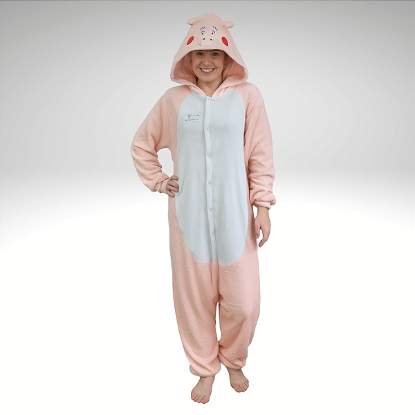Kigurumi Pijama Macacão - Porquinho