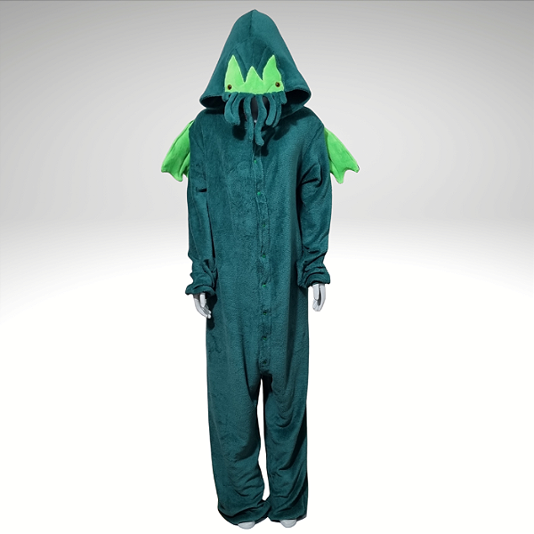 Kigurumi Pijama Macacão - Cthulhu