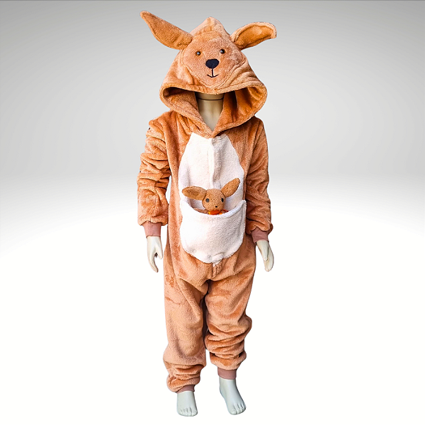 Kigurumi Pijama Macacão - Canguru