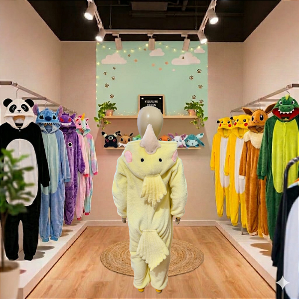 Kigurumi Pijama Macacão - Calopsita