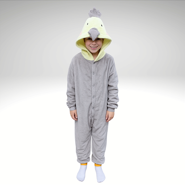 Kigurumi Pijama Macacão - Calopsita