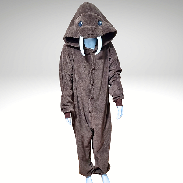 Kigurumi Pijama Macacão - Leão Marinho
