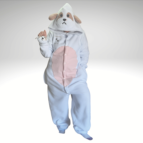 Kigurumi Pijama Macacão - Lhasa Apso