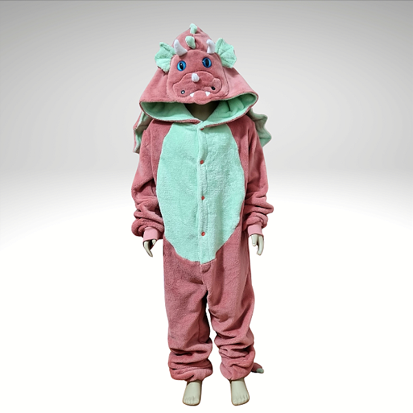 Kigurumi Pijama Macacão - Dragão