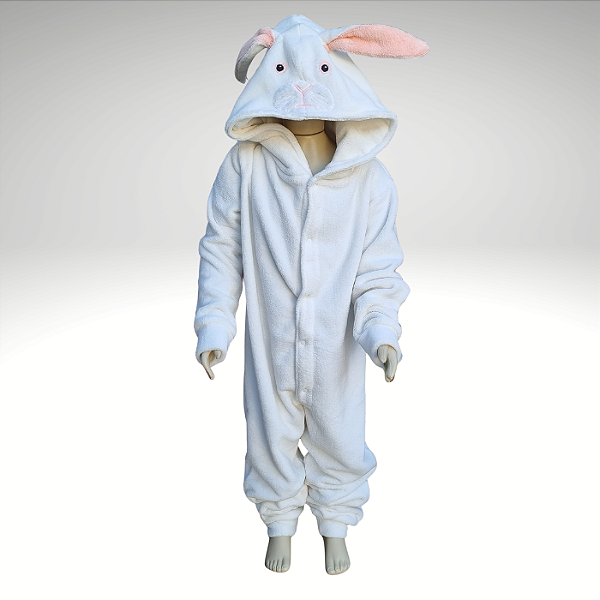Kigurumi Pijama Macacão - Coelho