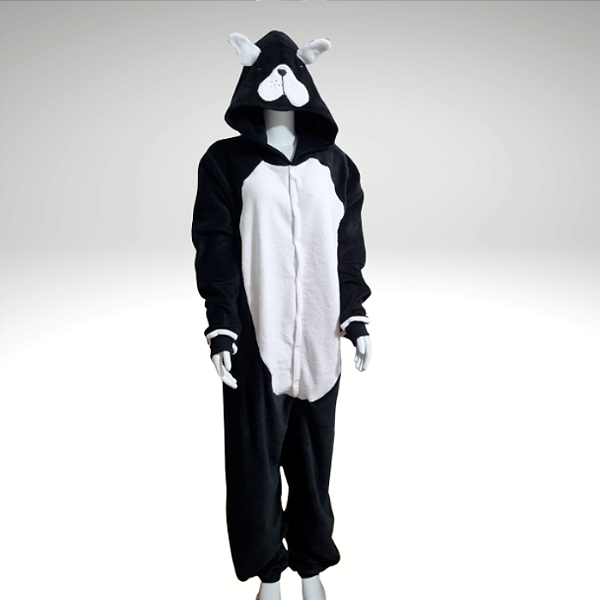 Kigurumi Pijama Macacão - Buldogue