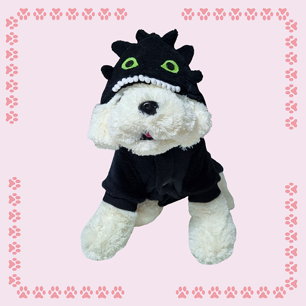 Kigurumi Pet - Dragão Preto