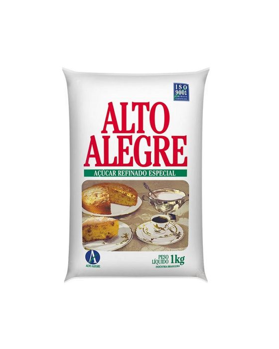 ACUCAR REFINADO 1KG ALTO ALEGRE