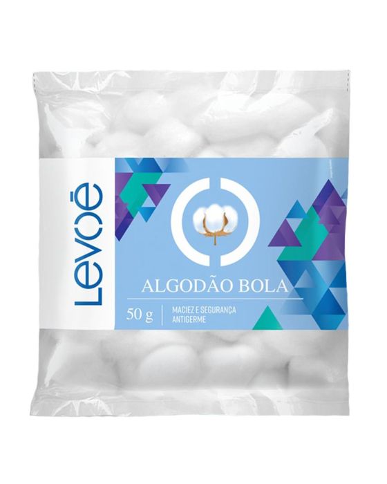 ALGODAO BOLA 50G LEVOE
