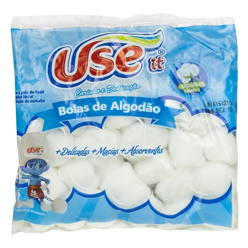 ALGODAO BOLA 50G USE IT BCO